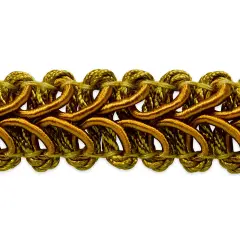 100yards of Alice Classic Woven Braid Trim | 100 yard cut Gold