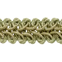 100yards of Alice Classic Woven Braid Trim | 100 yard cut Seafoam