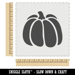 Pumpkin Garden Fall Harvest Fruit Wall Cookie DIY Craft Reusable Stencil