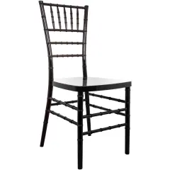 Emma and Oliver Resin Chiavari Chair Black