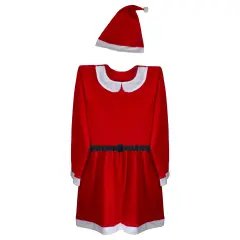 Northlight Women's 2-Piece Santa Costume Size: Plus Size Red
