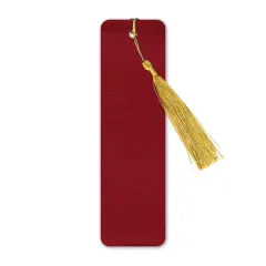 Gallery Leather Bookmark - 7"x2" Camden Red