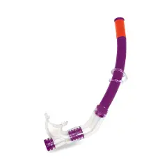 Swim Central 16" Purple Maxi-Purge Sport Swimming Pool Snorkel