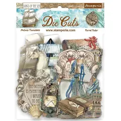 Stamperia Die-Cuts-Songs Of The Sea Ship And Treasures