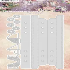 Studio Light Jenine's Mindful Art Cutting Die-Nr. 781, Journal Elements