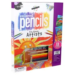 SpiceBox Petit Picasso Colored Pencils Kit-Assorted Colors