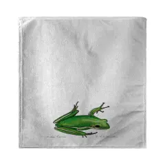 Betsy Drake Green Treefrog Beach Towel