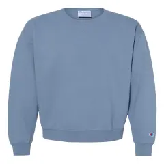 Champion&reg; - Garment-Dyed Crewneck Sweatshirt Saltwater