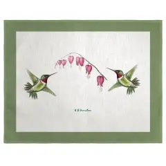 Betsy Drake Hummingbird Place Mat Set of 4