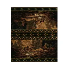 United Weavers Buck Falls Lodge Style Carpet Runner 31 X 88 Inches