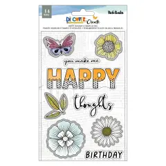 Vicki Boutin Discover + Create Stamp And Die Set-Happy Thoughts
