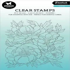 Studio Light Clear Stamp-Nr. 541, Peonies