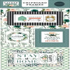 Carta Bella Gather At Home Chipboard Frames
