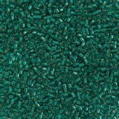Miyuki Delica 50g Silver Lined Glass Beads, 11/0 TealCaribbean DB1208