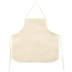 Wear'm Adult Apron With Pockets 19"X28"-Natural