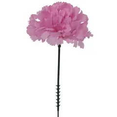 LGBT Carnation Picks: Set of 100, 3.5" Wide, Silk Flowers, Floral Home by Artificial Flowers Violet