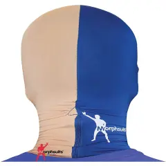 Blue And Gold Team Colors Fan Mask Costume Accessory