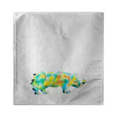 Betsy Drake Rhino Beach Towel