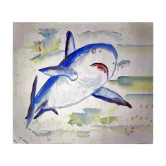 Betsy Drake Sharks 30 X 50 Inch Comfort Floor Mat