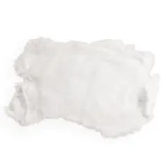 Realeather(R) Crafts Rabbit Skins-Natural Assorted
