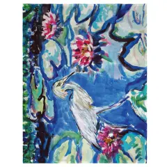 Betsy Drake Heron & Waterlilies Place Mat Set of 4