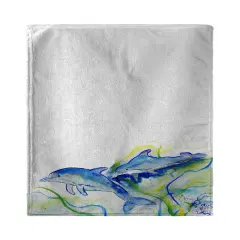 Betsy Drake Betsy's Dolphins Beach Towel