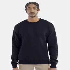 Champion&reg; Powerblend Crewneck Sweatshirt Navy