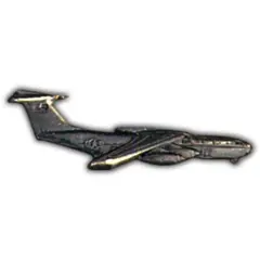 C-141 Starlifter Airplane Pin Pewter 1 1/2"
