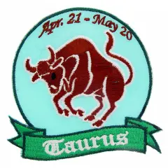 Taurus Sign Patch 3"