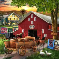 Sunsout Amish Paradise 300 pc Jigsaw Puzzle 29736
