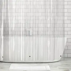 mDesign Premium Waterproof Vinyl Shower Curtain Liner