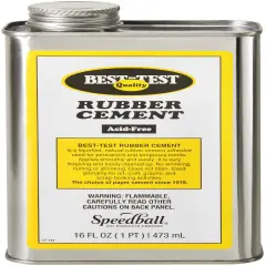 Speedball Best-Test Rubber Cement-16oz