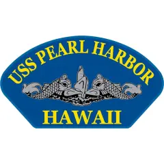 U.S. Navy Pearl Harbor Hawaii Patch 2 1/4" x 4"