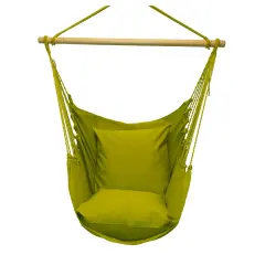 Parakeet Green Hammock Chair + 2 Pillow set