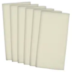 DII Natural Flat Woven Dishtowel (Set of 6)