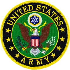 EagleEmblems PM7359 Patch-Army Symbol (04) (4'')