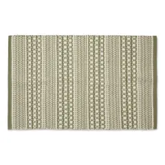 DII Honey Gold Solid Ribbed Throw