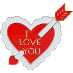I Love You Pin 1"