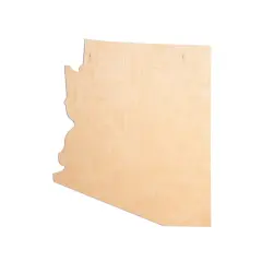 Unfinished Wood State - Arizona