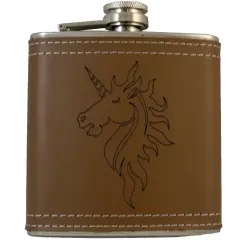 6oz Unicorn Flask