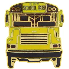 School Bus Front Pin 1"