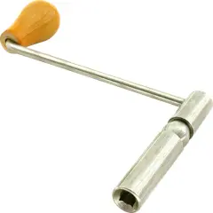 French Clock Key With Wooden Handle Size 0 2.25mm