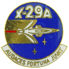 X-29A Logo Pin 1"