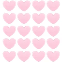 Wrapables Decorative Photo Heart Clips for Photos, Memos, Notes and Papers (Set of 20)
