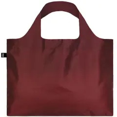 LOQI Puro Reusable Shopping Bag, Sangria