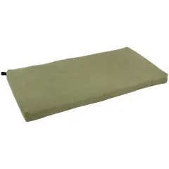 42-inch by 19-inch Micro Suede Loveseat Cushion - Sage