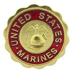 U.S.M.C. Logo Pin 3/4"