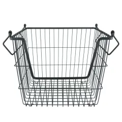 DII Aqua Lattice Print 2-Pocket Apron