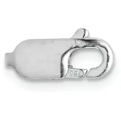 18K White Gold Lobster Clasp (8.30Mm To 11.60Mm)