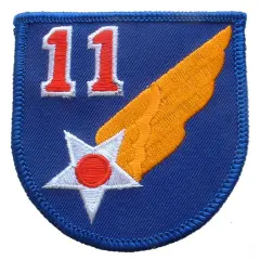 EagleEmblems PM0154 Patch-USAF,011TH (3'')